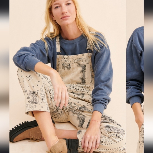 Free people boyfriend printed over all - Picture 4 of 13